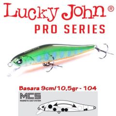 Vobler Lucky John Basara SP 9cm, culoare 104