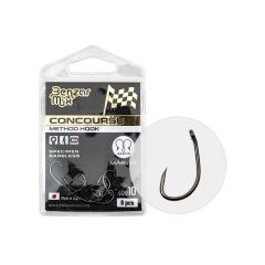 Carlige Benzar Concourse Method Hook Specimen Barbless nr.10