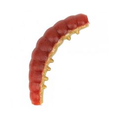 Worm Berkley PowerBait Honey Worm 2.5cm, culoare Red Yellow