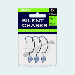 Carlige offset BKK Silent Chaser 1X EWG Round Head nr.4/0, 21g