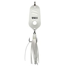 Lingura oscilanta Zeck Blinker Jorg Octo Spoon 65g, culoare White