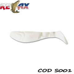 Shad Relax Kopyto Standard 7.5cm, culoare 001RO - 10buc/plic