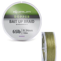 Fir textil Korum Bopper Bait Up Braid 0.34mm/65lb/150m