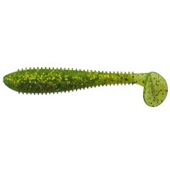 Grub Bass Assassin Lit'L Boss 9cm, culoare Chartreuse Toad