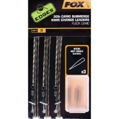 Fox Edges Leadcore Leaders Camo 75cm/30lb