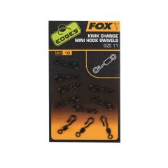 Varteje rapide Fox Edges Kwik Change Mini Hook Swivel, nr.11