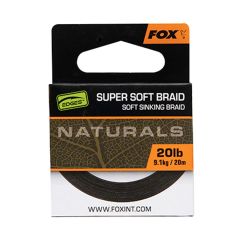 Fir leadcore Fox Edges Naturals Braid Hooklenght 10m/40lb/18.1kg
