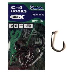 Carlige Smax C-4 Carp Barbed Hooks Nr.8