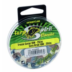 Fir textil Carp Spirit Classic Hooklink Braid 25lb/10m