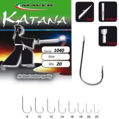 Carlige Maver Katana 1040 Nichel nr.16