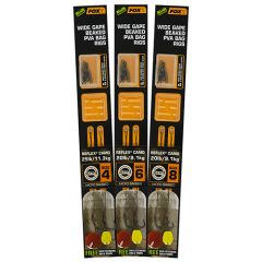 Montura Fox Edges Wide Gape Beaked PVA Bag Rigs 6/20lb