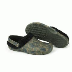 Papuci Fox Chunk Camo Fleece Clogs, marimea 43