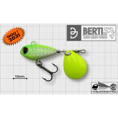 Spinnertail Bertilure Skeletonik Pro Fluo Nr.4 22g, culoare White-Chartreuse