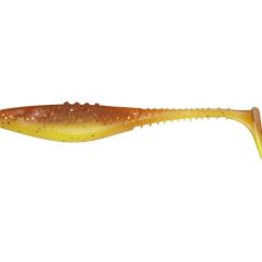 Shad Dragon Belly Fish 5cm, culoare Chartreuse Motor Oil