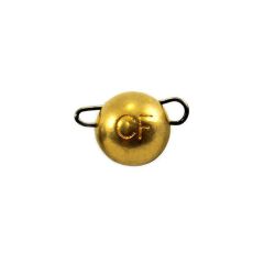 Jig head Crazy Fish Tungsten Flex Head 3g Gold