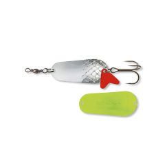 Lingura oscilanta Cormoran Cora Z 5cm/16g, culoare Silver Chartreuse