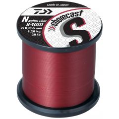 Fir monofilament Daiwa Shorecast Red 0.31mm/7.20kg/1210m