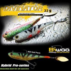 Shad Biwaa Divinator Junior 14cm/22g, culoare Gold Perch