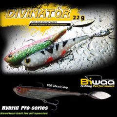 Shad Biwaa Divinator Junior 14cm/22g, culoare Ghost Carp