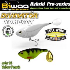 Shad Biwaa Divinator Kompact 5cm/20g, culoare Yellow Perch