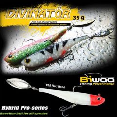 Shad Biwaa Divinator Medium 18cm/35g, culoare Red Head