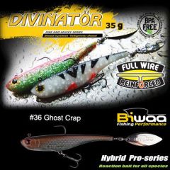 Shad Biwaa Divinator Medium 18cm/35g, culoare Ghost Carp