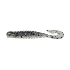 Worm Jackall Wobbring 7.6cm, culoare Bluegill/Pearl White