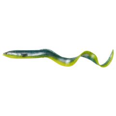 Shad Savage Gear 3D Real Eel 15cm/12g, culoare Green Yellow Glitter