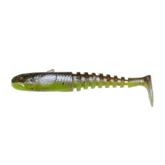 Set shad-uri Savage Gear Gobster Shad 7.5cm/5g, culoare Green Pearl Yellow