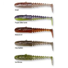 Set shad-uri Savage Gear Gobster Shad 11.5cm/16g, culoare Clear Water Mix