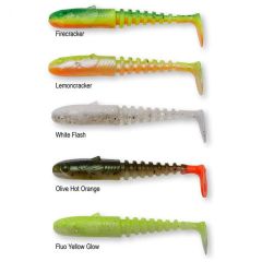 Set shad-uri Savage Gear Gobster Shad 11.5cm/16g, culoare Dark Water Mix