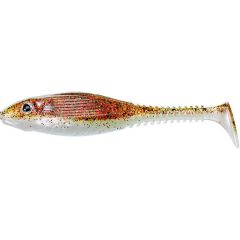 Shad Gunki Grubby Shad 6cm Culoare Brown Sugar Green Red Flake