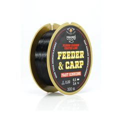 feeder carp fluorocarbon coated line fast sinking