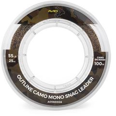 Fir monofilament Avid Carp Outline Camo Mono Snag Leader 0.70mm/32kg/100m