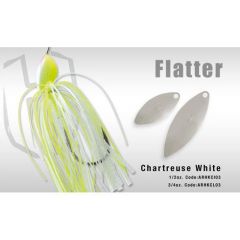 Colmic Herakles Spinnerbait Flatter 21gr. - Chartreuse White