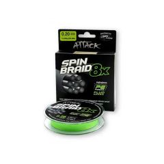 Fir textil Formax Attack Spinbraid X8 Fluo Green 0.20mm/13.59kg/100m
