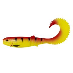 Shad Savage Gear LB Cannibal Curl Tail 10cm, culoare Golden Ambulance