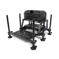  Preston Inception Station Seatbox, culoare Graphite Edition