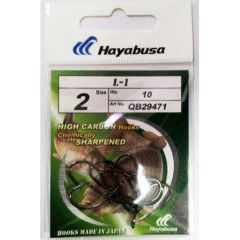 Carlige Hayabusa L1 nr.8 Black Nickel