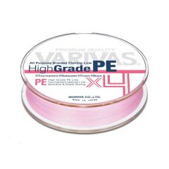 Fir textil Varivas High Grade PE X4 Milky Pink 0.205mm/25lb/100m