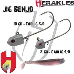 Jig Colmic Herakles Benjo Straight carlig nr. 4/0 5gr