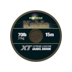 Fir leadcore Korda Kable XT Gravel Brown 70lb/15m