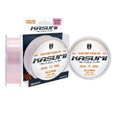 Fir monofilament Herakles Kasumi Area Clear Pink 0.137mm/2.06kg/100m