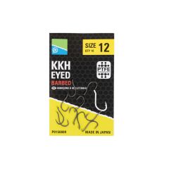 Carlige Preston KKH Eyed Barbed Nr.8