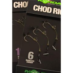 Carlige legate Korda Chod Rig Long Nr.4/25lb