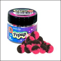 Boilies Benzar Mix Bicolor Pop-Up Coconut-Vanilla 10mm