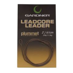 Gardner Ready Tied Leadcore Leaders Brown