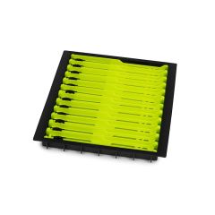 Set scarite Matrix Loaded Pole Winder Tray 18cm, culoare Lime