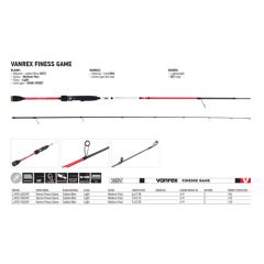 Lanseta Lucky John Vanrex Finesse Game 2.28m/3-9g