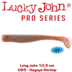 Shad Lucky John Long John 10.5 cm, culoare Nagoya Shrimp - 6 buc/plic